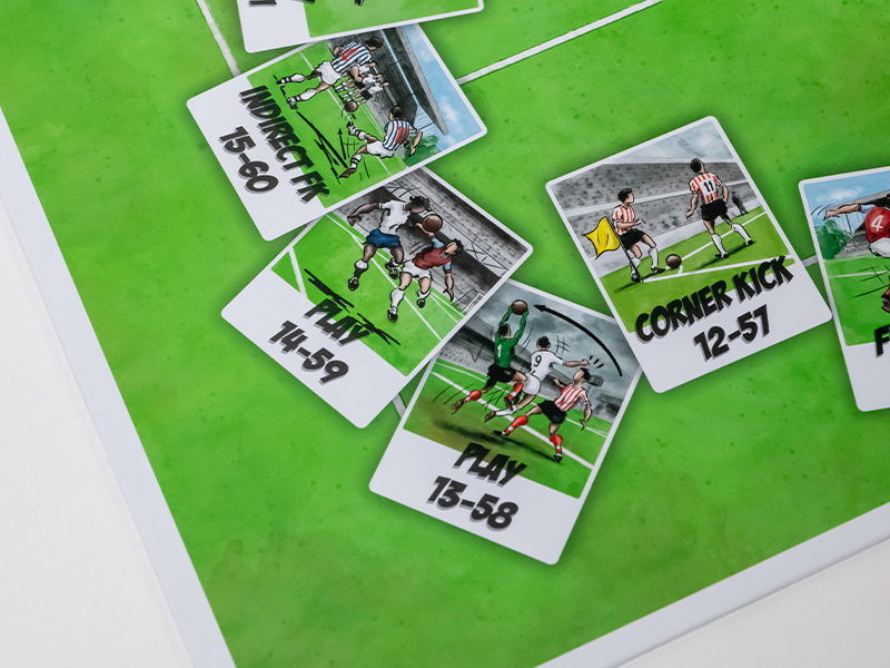 Back of the Goal board detail