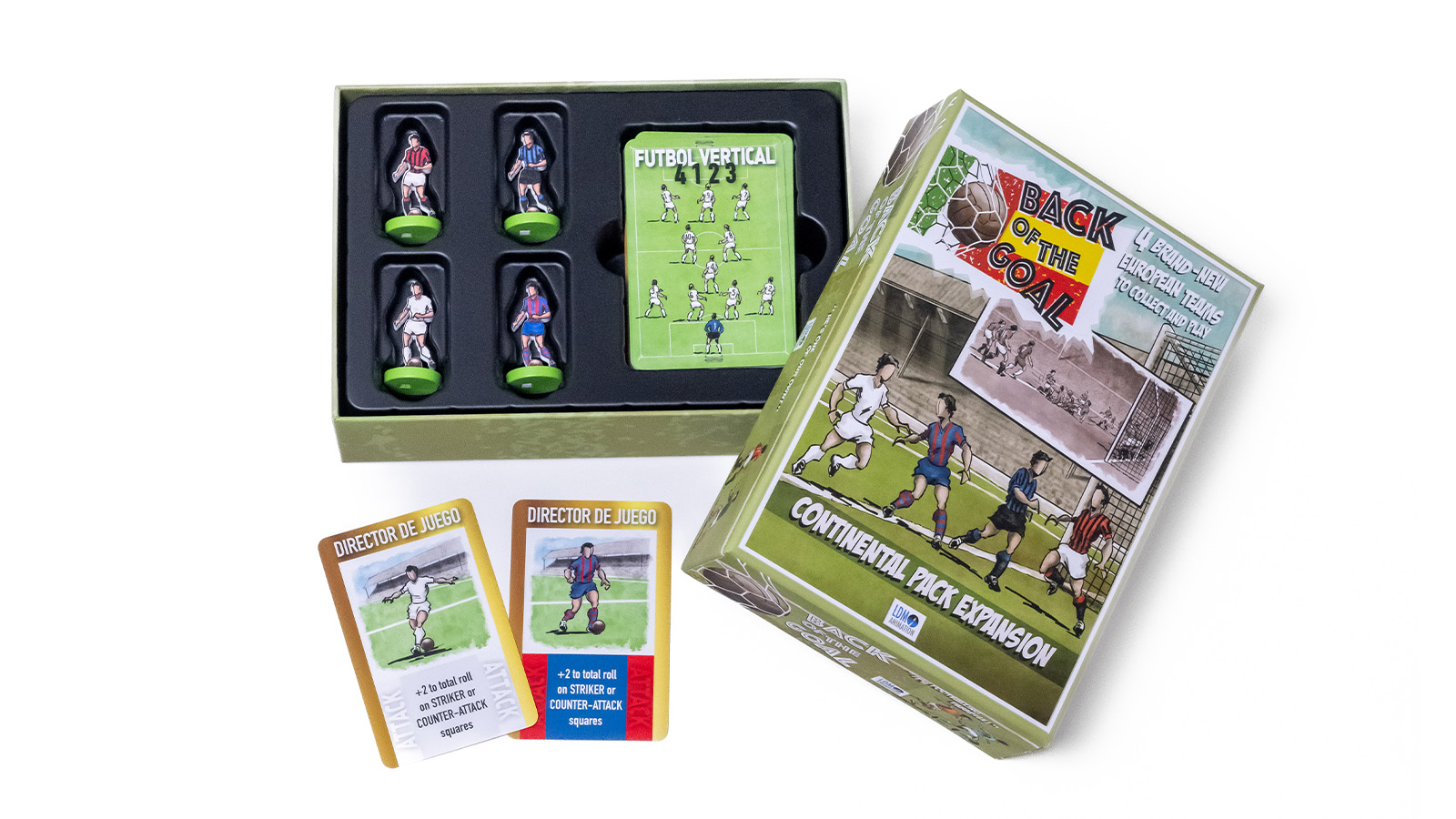 The Continental Pack box and components